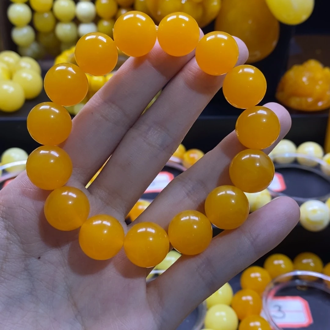 M***张非金属卡14老蜜飘花手串