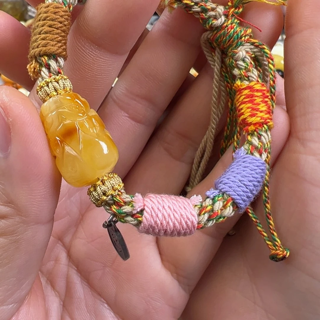 蜜蜡裸石未镶嵌蜜蜡