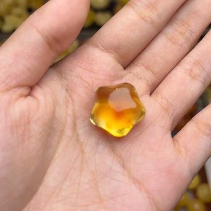 静***格蜜蜡未镶嵌珠宝奇石天然琥珀原矿无优化