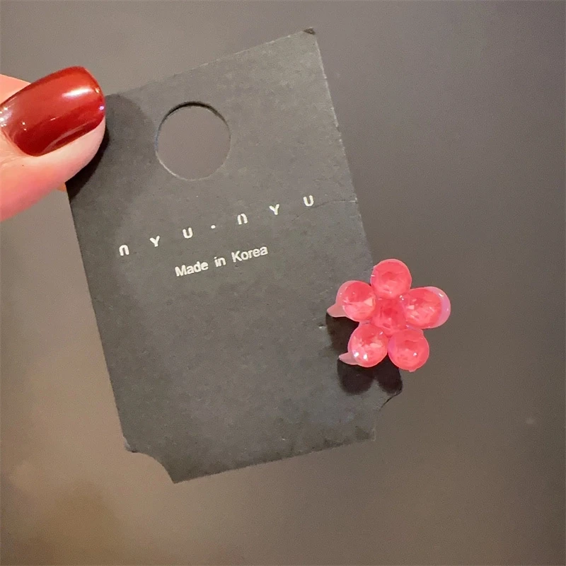 韩国施家水晶彩底小抓夹高档发夹网红爆款刘海夹韩版公主头发夹女