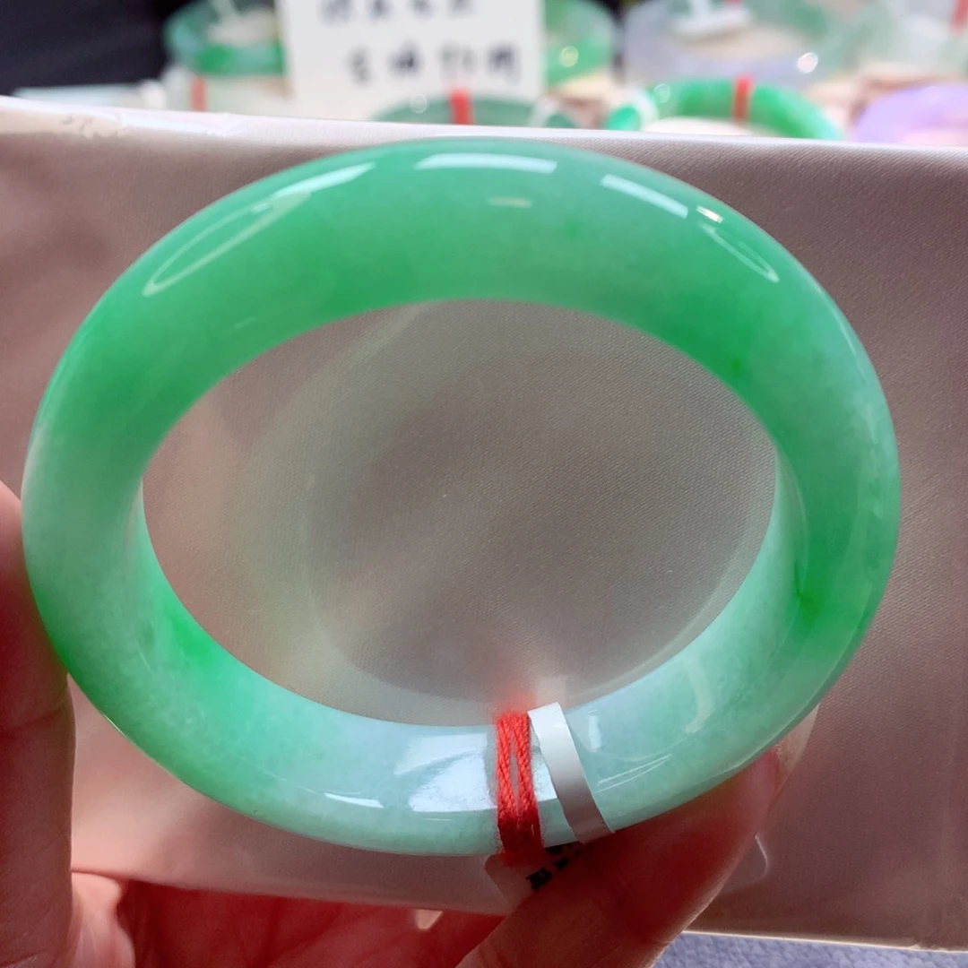 未镶嵌手镯翡翠52.8正圈（11号）