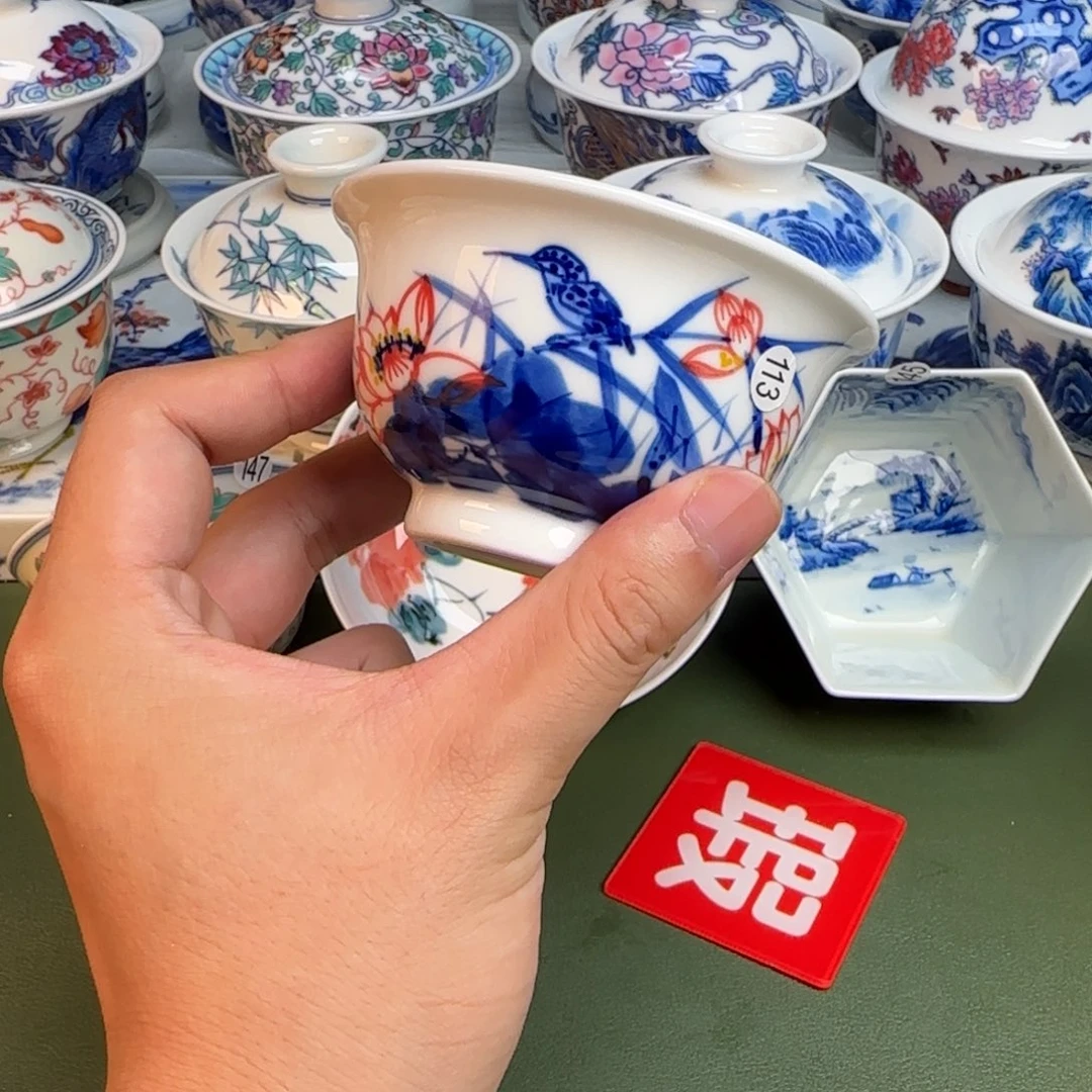 陶彦祖纯手工手绘茶具113