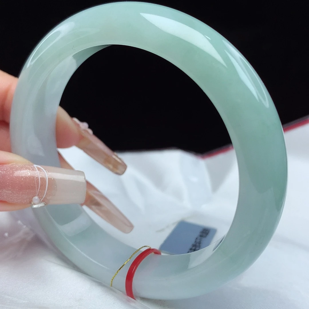 翡翠手镯未镶嵌58圈4056