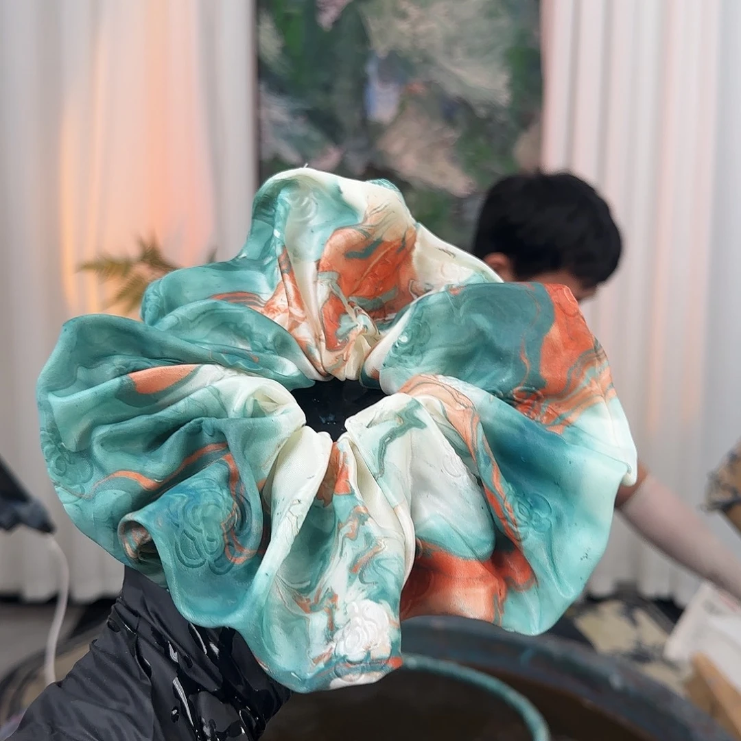 470 山茶花发圈 荷塘锦鲤