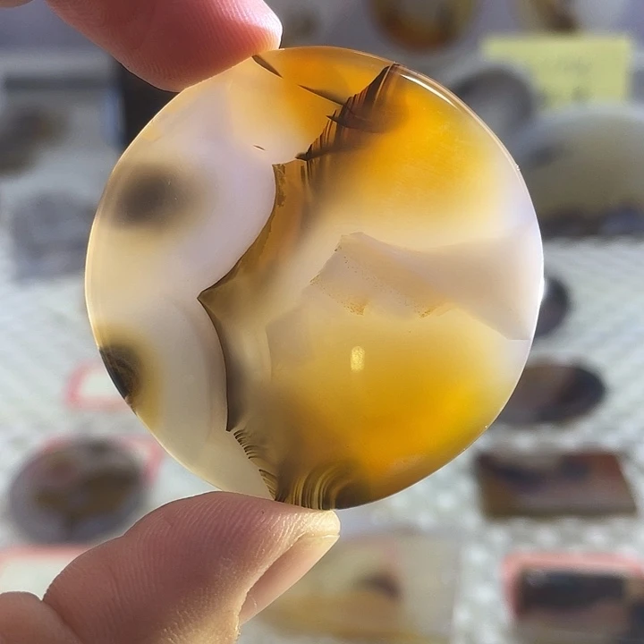 玛瑙/玉髓合金颈饰