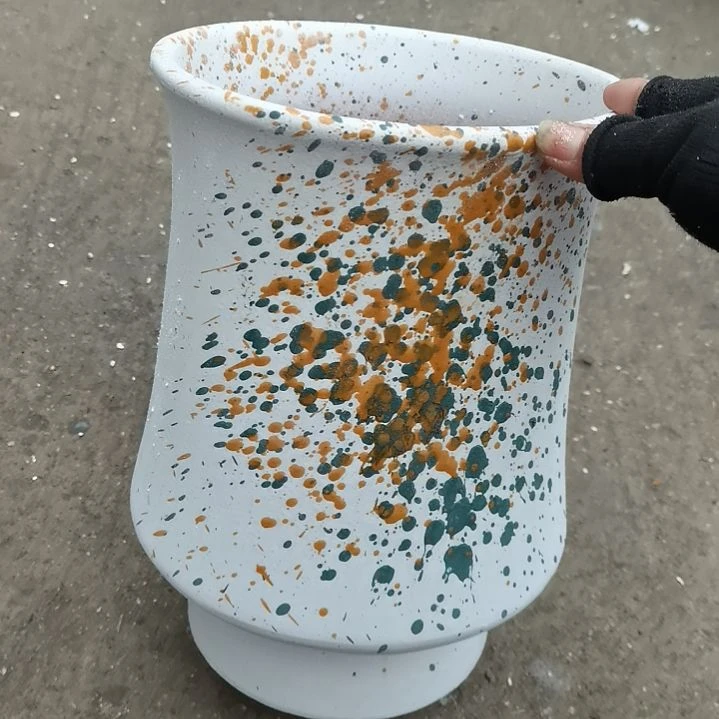 红陶21/30微瑕一个盆