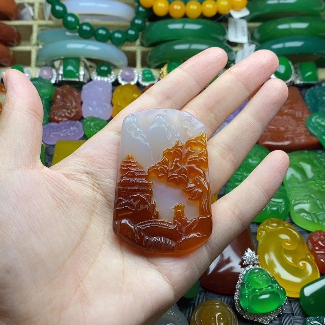 玛瑙/玉髓颈饰未镶嵌