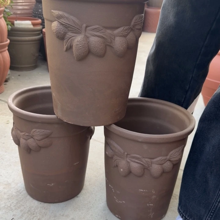 花盆紫砂口25高31宜兴紫砂瑕疵粗糙花泥