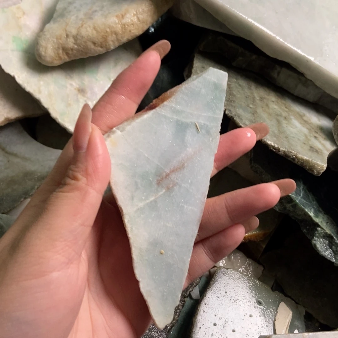 翡翠未镶嵌挂件天然翡翠