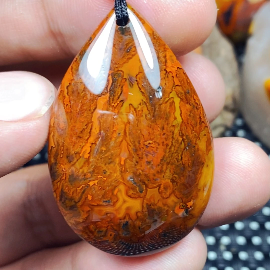 未镶嵌吊坠(不含链)玛瑙/玉髓李*发