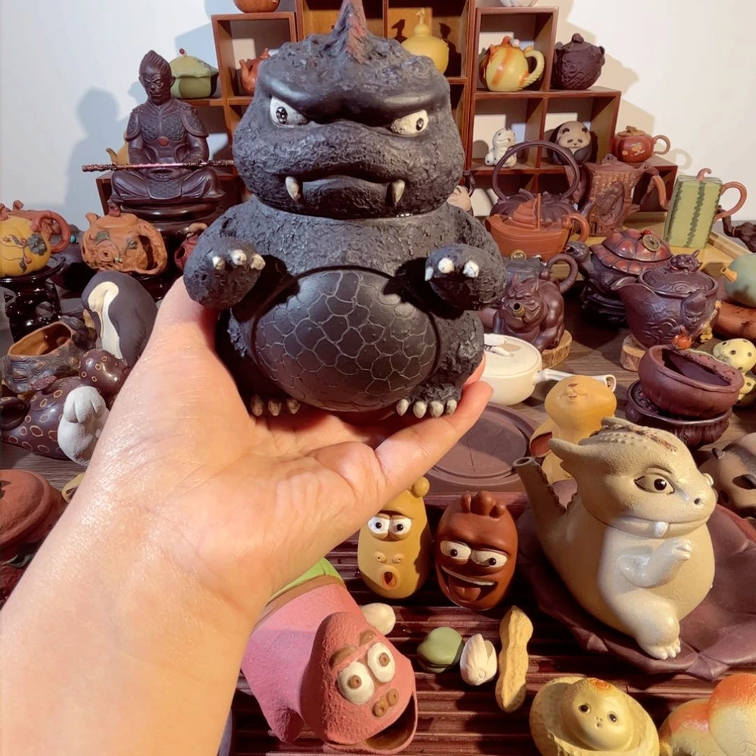 紫砂茶壶司*纯手工制作过程非常