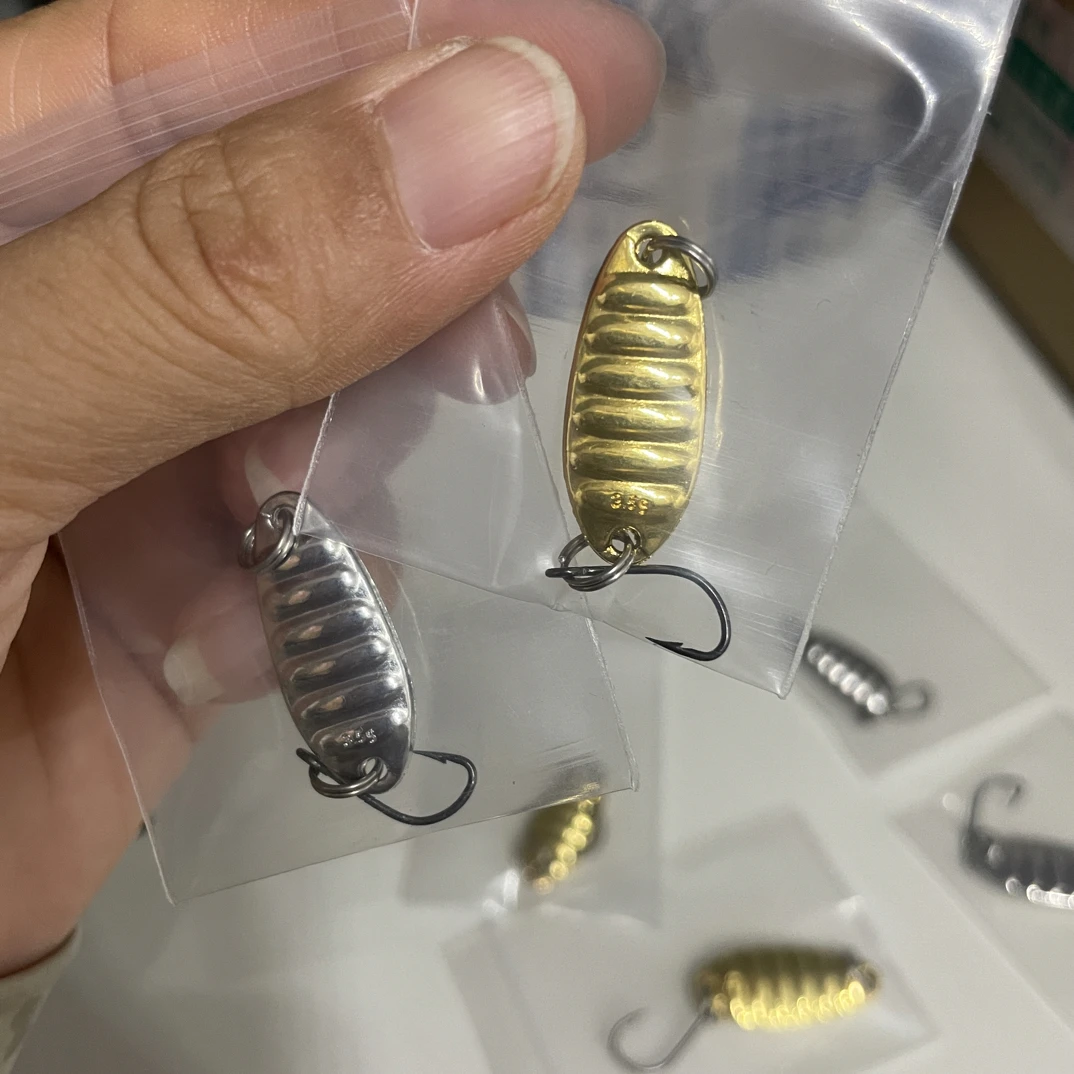 平振亮片路亚饵 微物饵马口白条翘嘴等