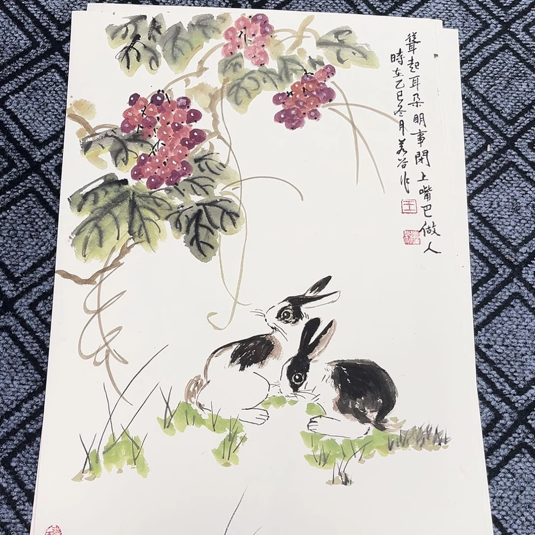 国画45.66花鸟作品