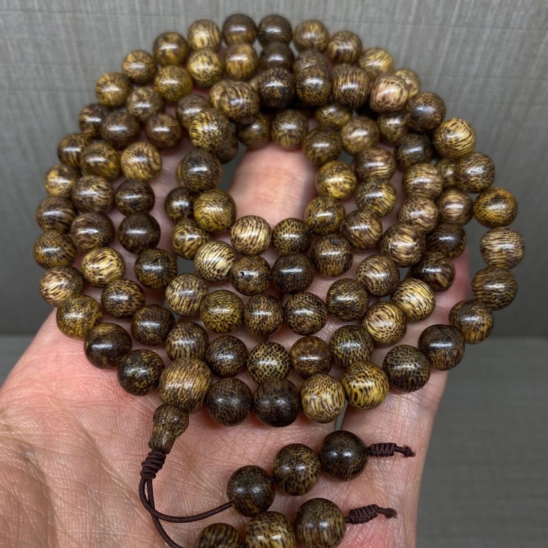 增香沉香木s54木高端文玩手串沉香木多圈手串