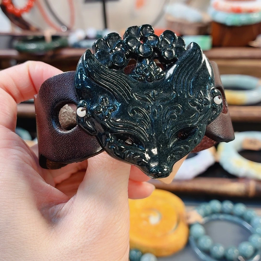 翡翠未镶嵌手链手串