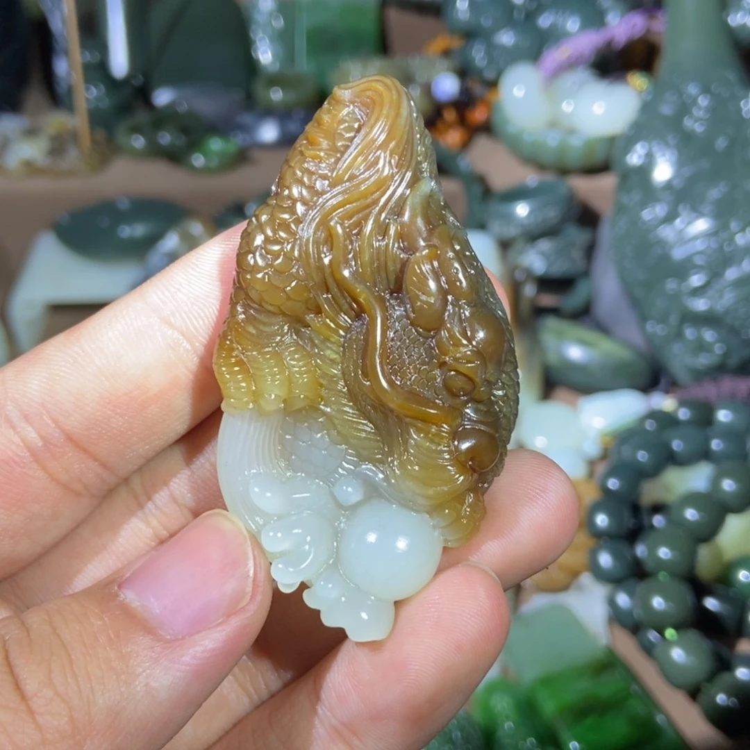 和田玉挂件未镶嵌