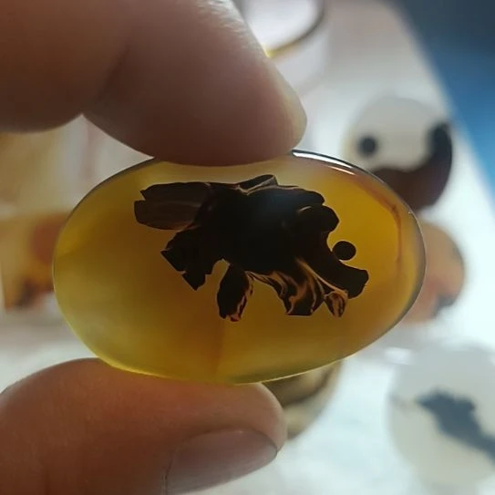 玛瑙/玉髓未镶嵌吊坠(不含链)