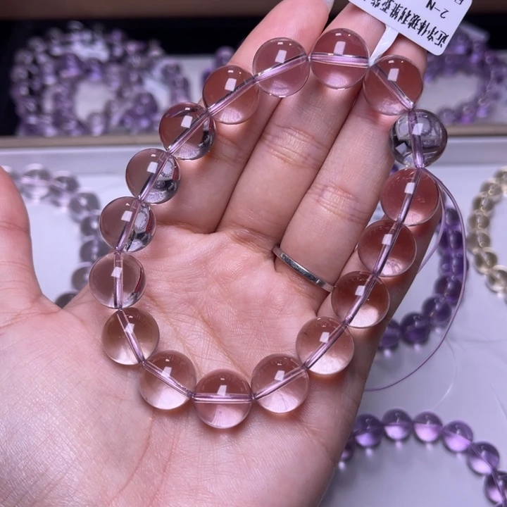 未镶嵌手串紫晶中玻利维亚