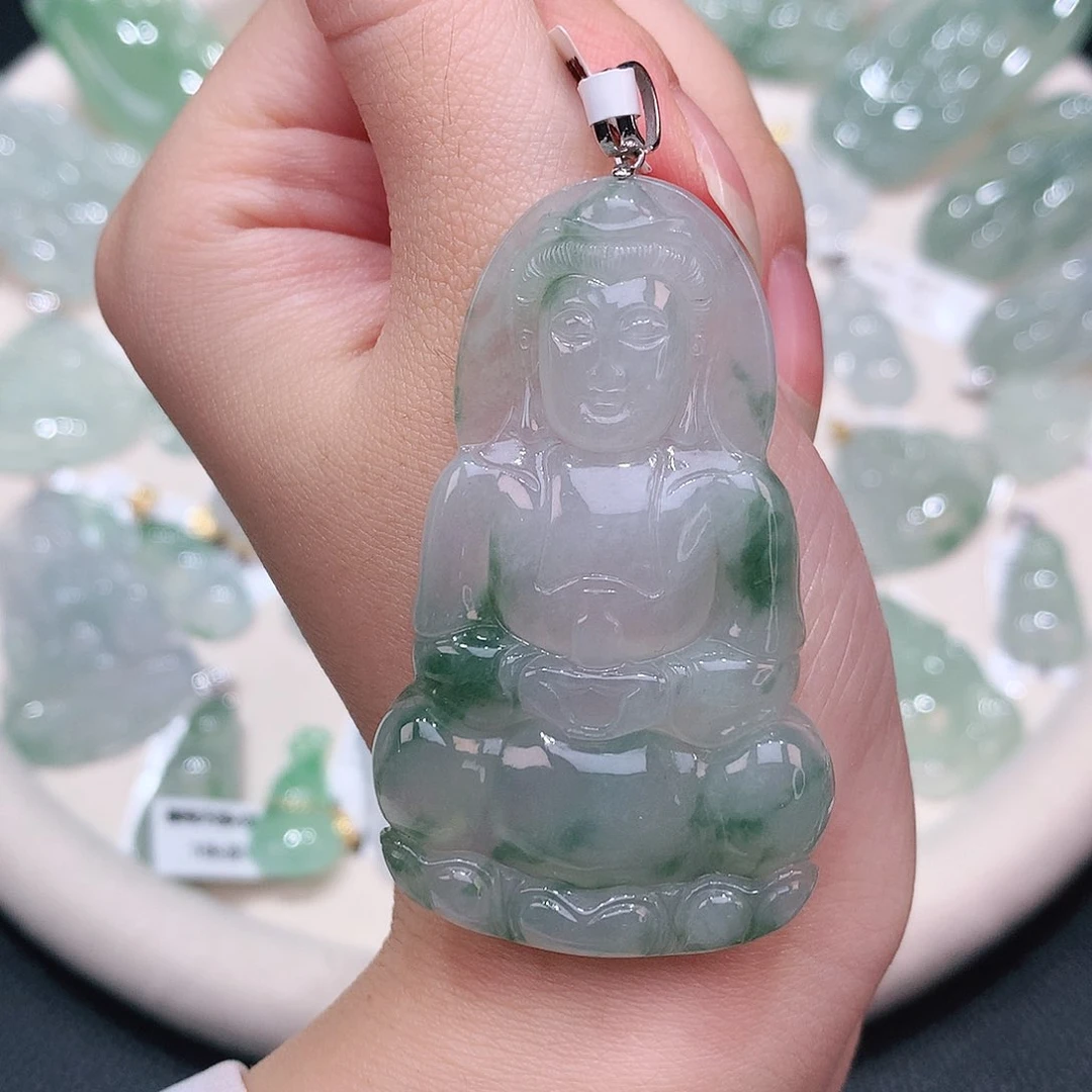 翡翠裸石54-32.7-5