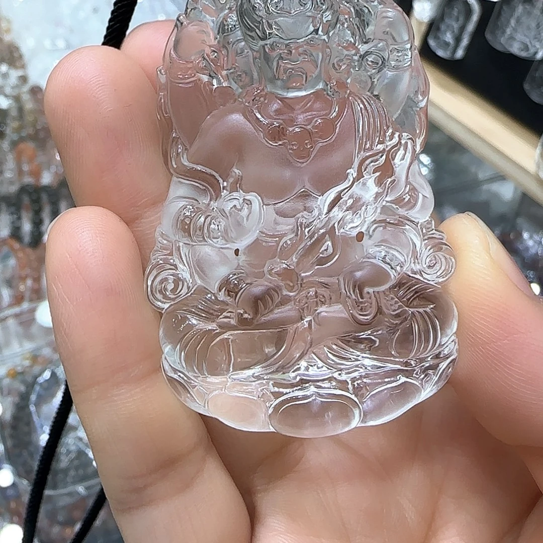 未镶嵌水晶颈饰天然