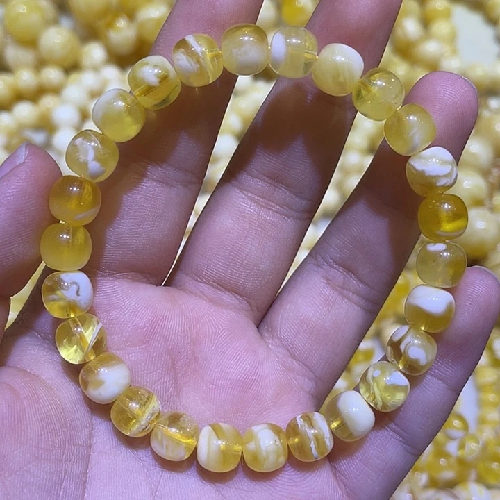 蜜蜡未镶嵌珠宝奇石8m