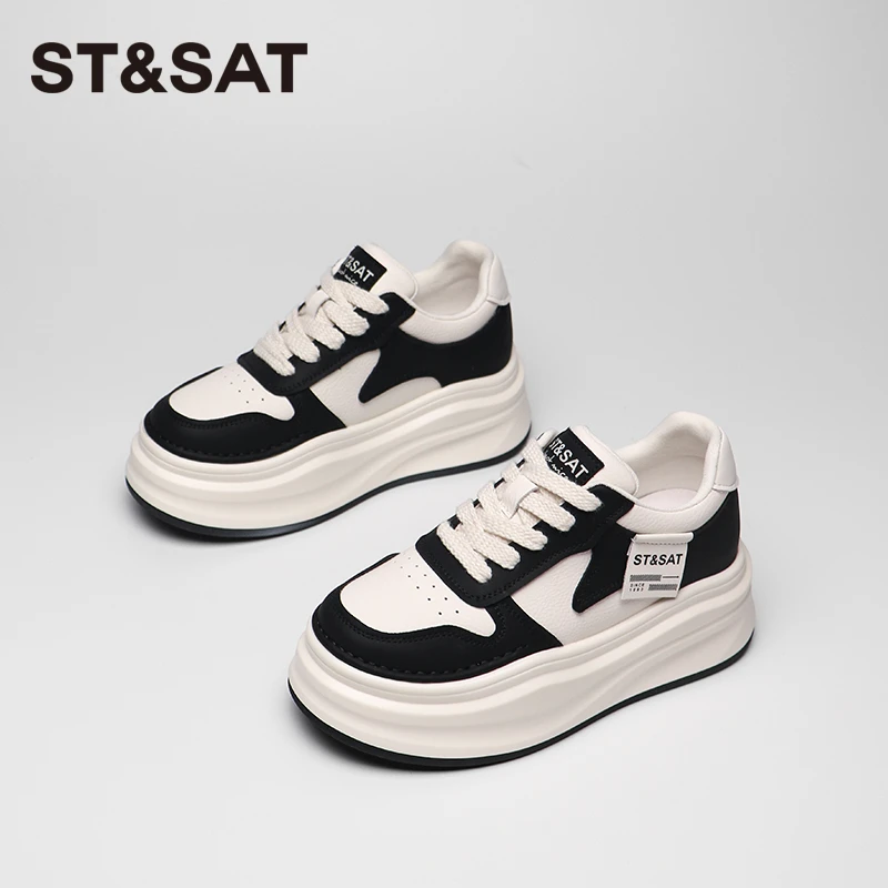 St&Sat/星期六1503板鞋防滑时尚休闲鞋夏季系带时尚春季休闲鞋
