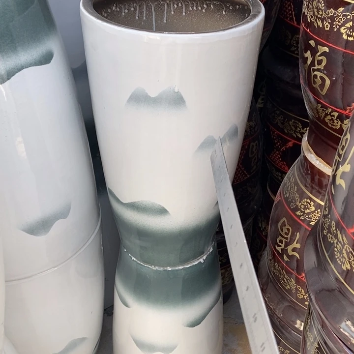 高腰白山水大号口31/51