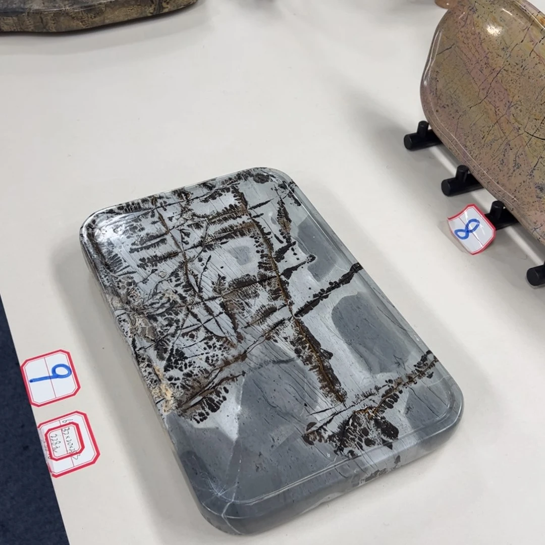 广西石天然国画石干泡台