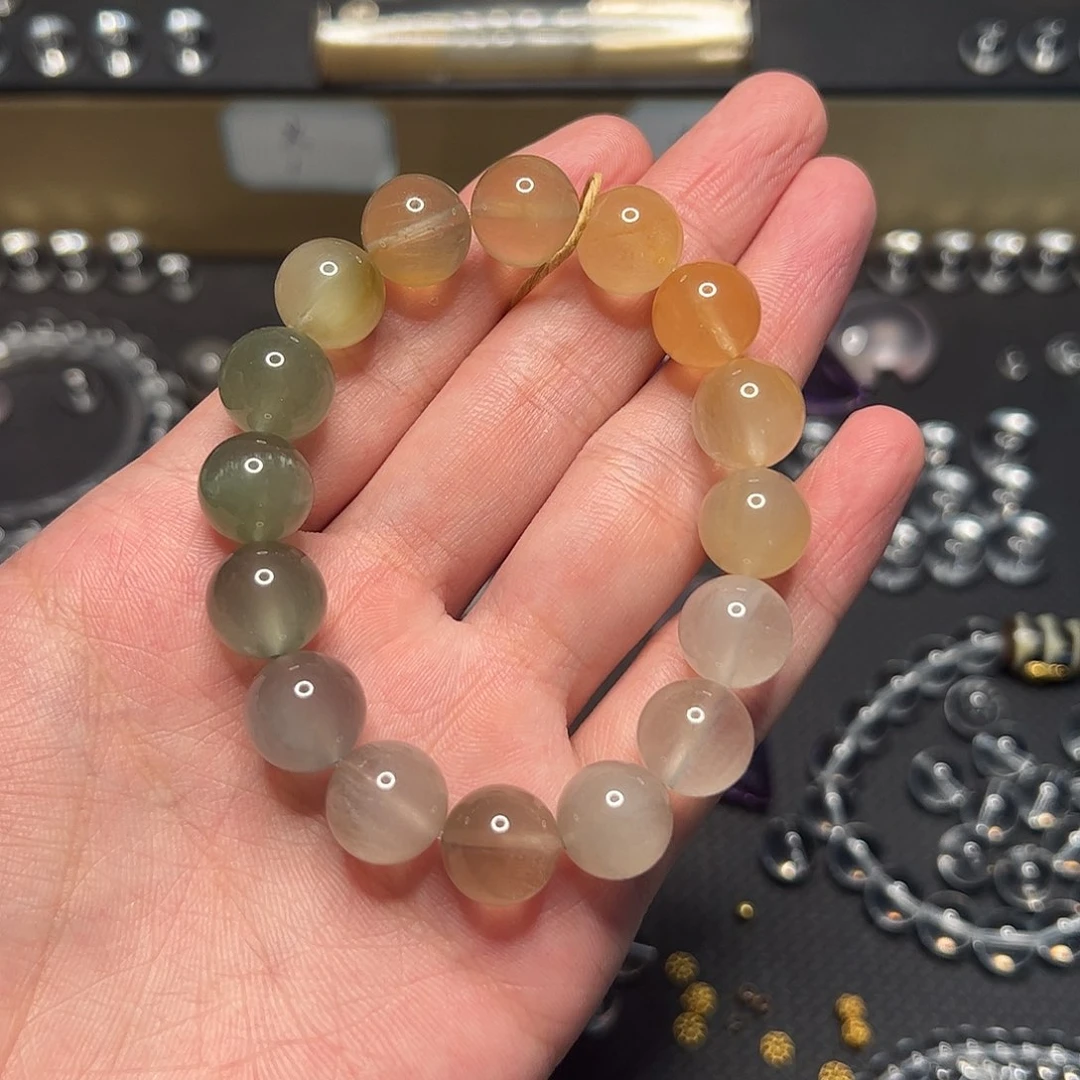 水晶手链未镶嵌算**了兔毛水晶手链