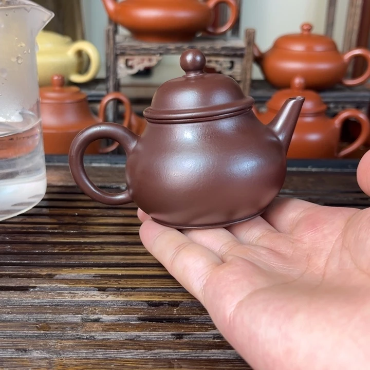 茶壶紫砂原矿紫砂手工制作
