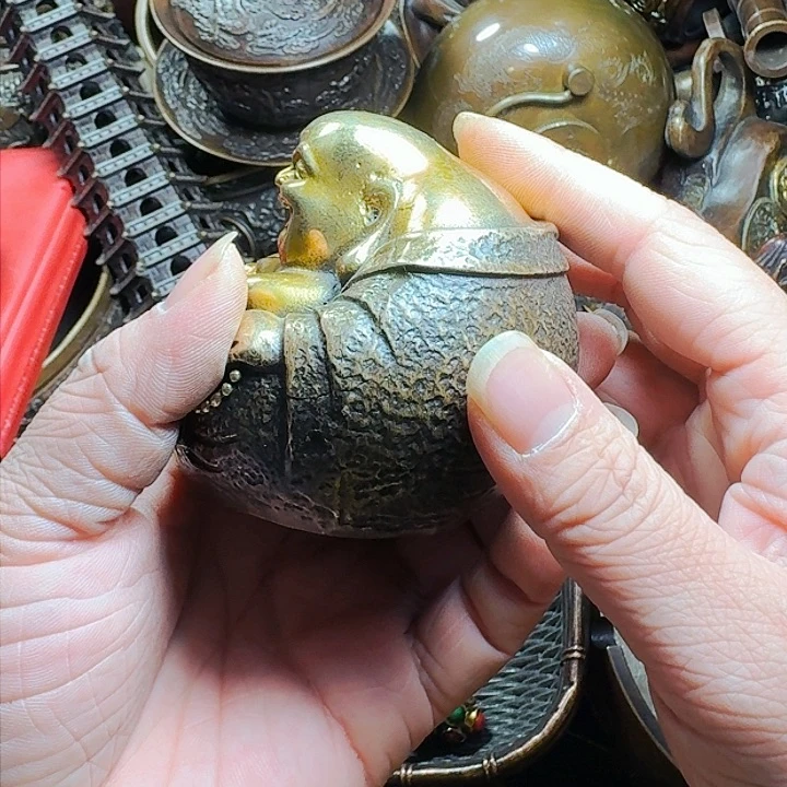 铜器摆件收收藏藏