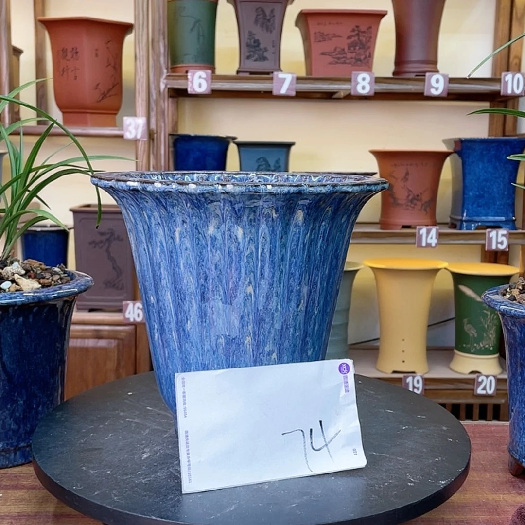 【闪购商品】紫砂花盆悟*兰花4566226844588566