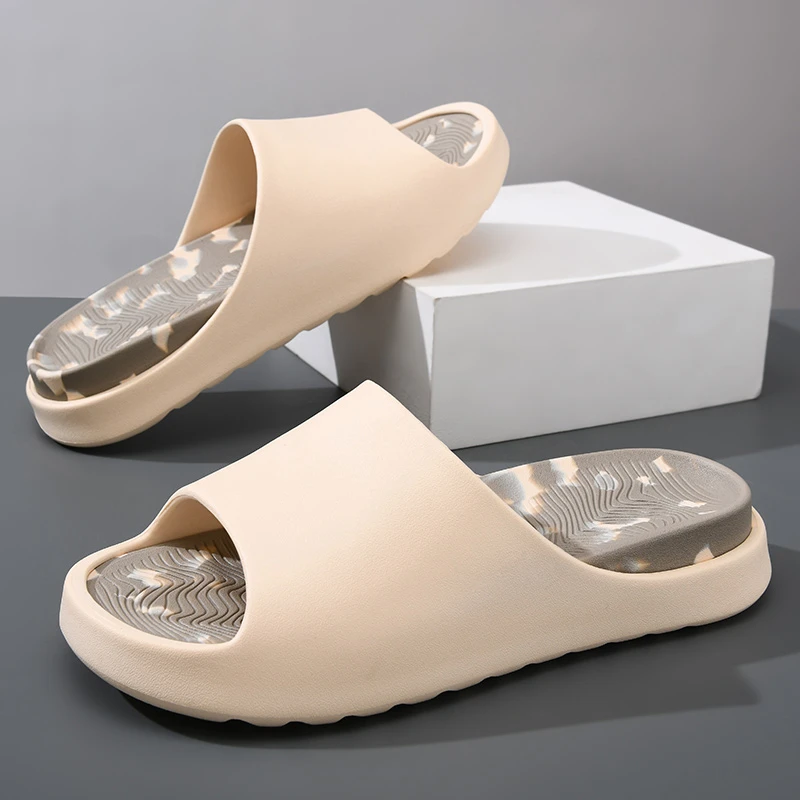 Mandsibil曼德西比利男2025新款居家用软底浴室洗澡厚底防滑拖鞋