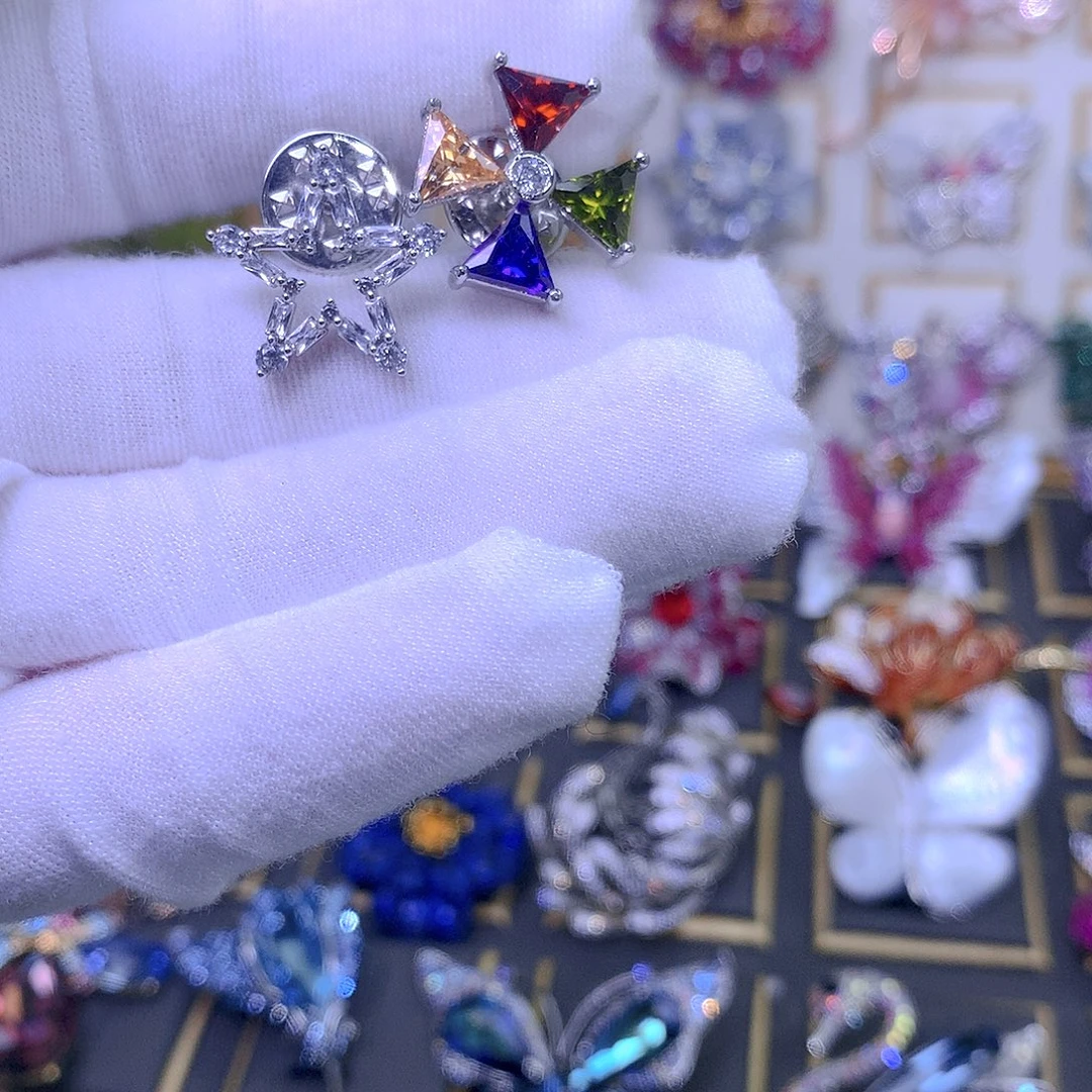 合成立方氧化锆铜刺马针