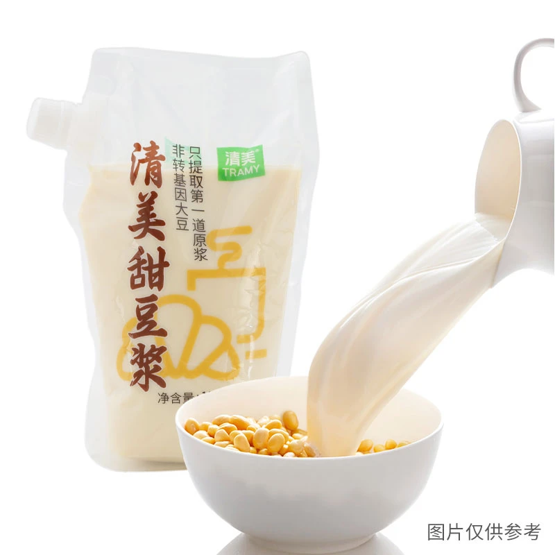 清美甜豆浆1L/袋休闲饮品