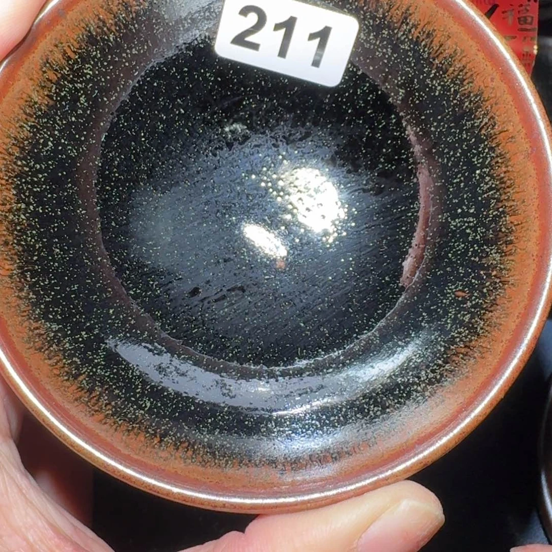 小雨茶盏，手工柴烧，