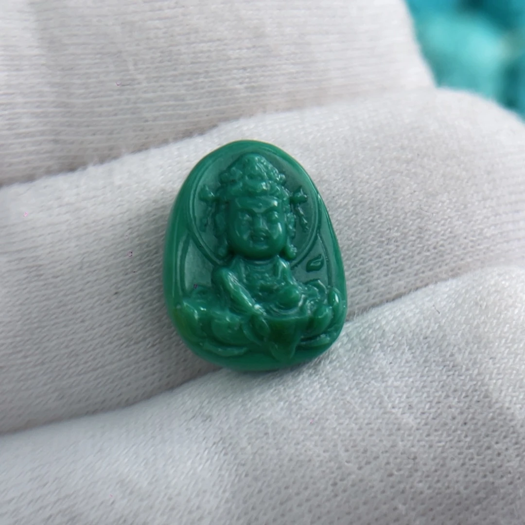 绿松石颈饰合金卡11.9-15-6.2