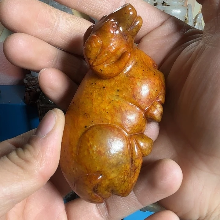 和田玉未镶嵌摆件