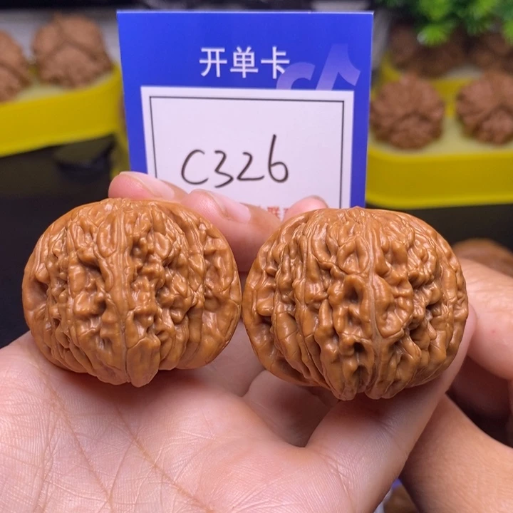 桃核把件41四座楼c326