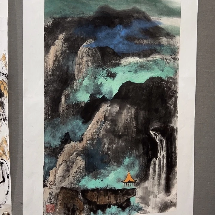 国画石*仨老师作品国画