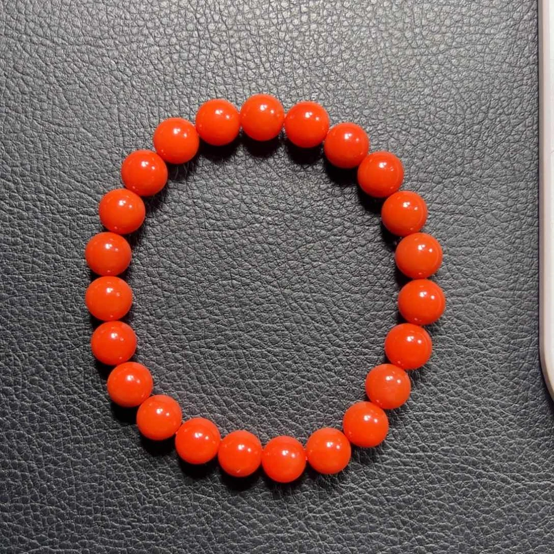 南红玛瑙9➕冷水河单圈未镶嵌