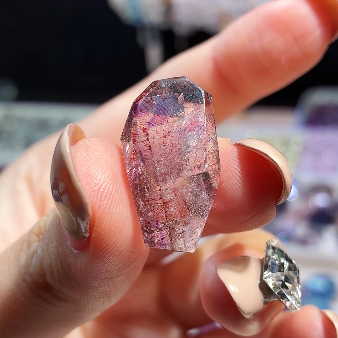 水晶未镶嵌吊坠(不含链)超七