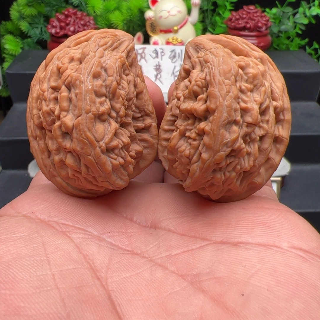 把件文玩核桃蓟县虎头王，