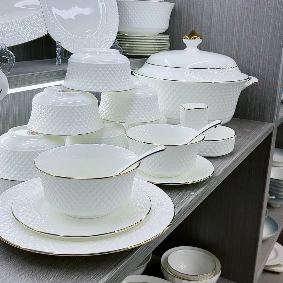 瓷翡****姐景德镇钻雅陶瓷餐具