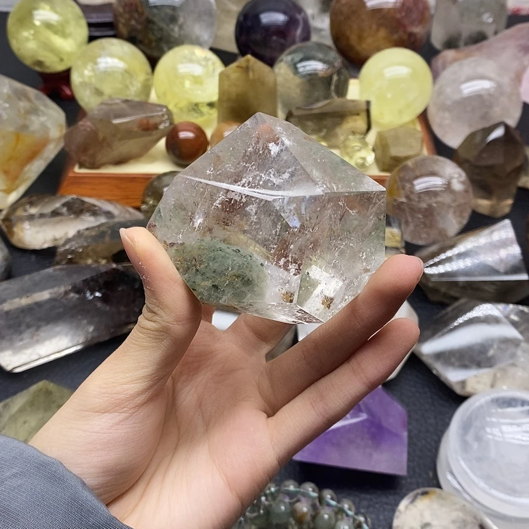 无***为珠宝半成品水晶未镶嵌199水晶石