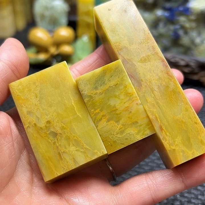 共***方青田石印章石印章石