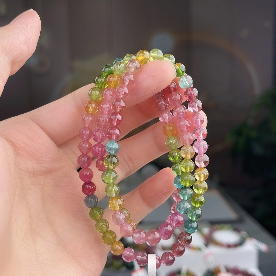 未镶嵌碧玺 5mm碧玺