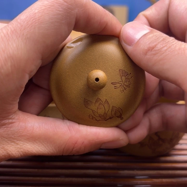 茶壶紫砂大****生人间小满黄金段套组160c