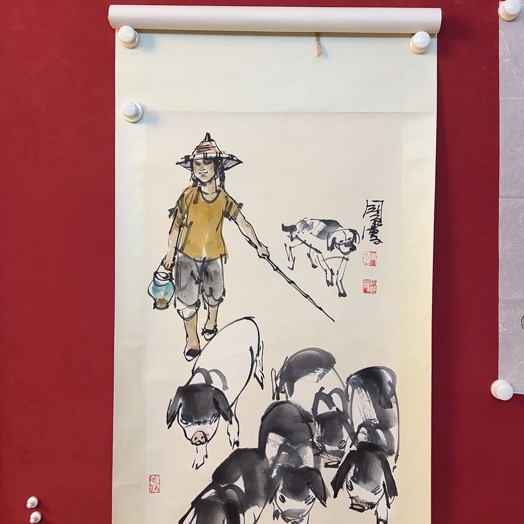 用***5竖款精品书画作品欣赏