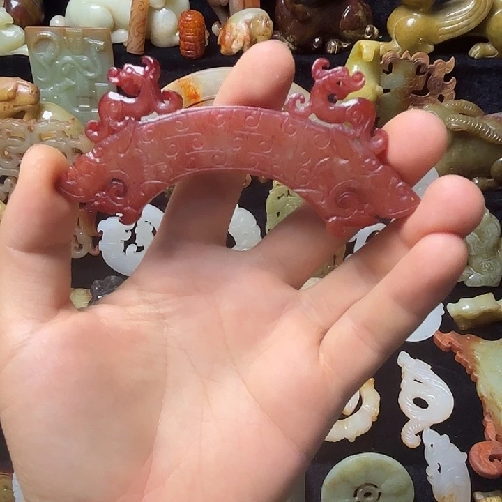 摆件用****9双龙簧挂件一个